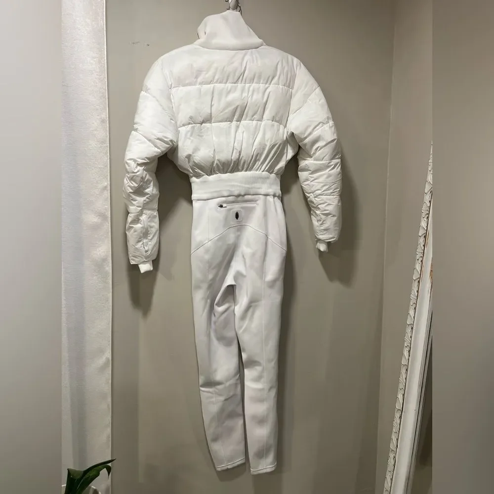 FP Movement Downhill Diva White Ski Suit Jacket and Pants Set Size XSmall